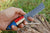 Custom Hand Forged J2 Tool Steel Ceramic Coated Bull Cutter Knife