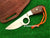 Custom Handmade J2 Steel Full Tang Cowboy Bull Cutter Knife