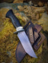 Custom Hand Forged 1085 High Carbon Steel Hunting Knife