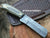 Custom Handmade Damascus Steel Full Tang Cowboy Bull Cutter Knife