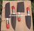 Texas Flag Handle 4 Pieces Kitchen Chef knives set