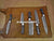 5 Pieces Handmade Damascus Steel Kitchen Chef Knives Set