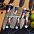 Texas Flag Handle 6 Pieces Kitchen Chef knives set