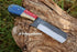 Custom Handmade File Steel Bull Cutter Knife