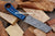 Custom Handmade Damascus Steel Full Tang Cowboy Bull Cutter Knife