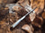 Custom Handmade Damascus Steel Hunting Knife