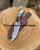 Custom Handmade Damascus Steel Gut-Hook Blade Hunting Knife