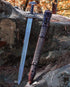 Handmade Viking Sword , Viking Sword of King Ragnar Lothbrok Vikings Ragnar Medieval Sword
A magnificent movie replica, the sword of King Ragnar Lothbrok aka Travis Fimmel from the Vikings series.