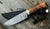 Beautiful Handmade Damascus Steel Skinning Knife