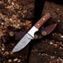 8.5" Beautiful Handmade Damascus Steel Skinner Knife