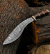 Custom Handmade Damascus Steel Kukri