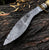 Custom Handmade Damascus Steel Kukri