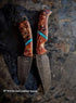 Custom Handmade Damascus Steel Pair of Skinning Knife