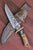 Beautiful Hand Forged Hunting Bowie knife