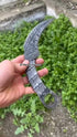 Hand Forged Damascus Steel Karambit knife