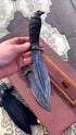 Beautiful Custom Hand Forged Damascus Steel Hunting Knife