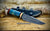 Custom Handmade Damascus Bowie Knife