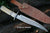 Custom Handmade Damascus Steel Bowie