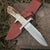 HANDMADE D2 STEEL HUNTING KNIFE