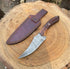 Custom Handmade Damascus Steel Skinning Knife