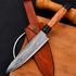 Custom Handmade Damascus Steel Chef Knife