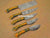 Custom Handmade Damascus Steel 5 Pieces Kitchen Chef Knives Set