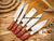 Handmade Stainless Steel Chef Knife Kitchen Knives set Chef set handmade Best chef set with Free Leather sheath