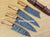 Custom Damascus 4 Pieces Chef Knives Set