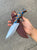 Full Tang Colorful Handcrafted Custom Hunting Knife