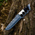 Beautiful Handmade Damascus Steel Hunting Knife