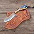 Western Handmade RASP Steel Bull Cutter Knife