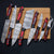 Custom Handmade Damascus 8 Pieces Kitchen Chef Knives Set