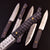 6 Pcs Custom Steak Knives BBQ Grilling knives Set