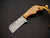 Custom Handmade Damascus Steel Bull Cutter Knife