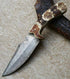 Custom Damascus Hunting Knife