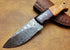 Handmade Damascus Skinning Knife