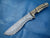 Handmade Damascus Full Tang Hunting Knife