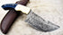 Damascus Gut Hook Skinning knife