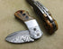 Custom Damascus Pocket knife