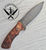 Custom DAMASCUS Hunting Knife Chestnut Handle - 150 Layers - Camping Knife - Damascus Steel Knife - Survival Knife