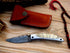 Custom Handmade Damascus Steel Pocket Knife