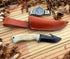 D2 Steel Gut Hook Skinning Knife