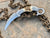 Hand Forged 1075 High Carbon Steel Karambit Knife