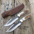 Hand Forged 1095 High Carbon Steel Hunting Knives Set