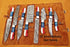 Custom Damascus 8 Pieces Chef Knives Set