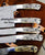 Custom Damascus 5 pieces Kitchen Chef knives Set