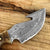 Handmade Damascus Gut Hook Skinning Knife