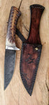 Custom Damascus Skinning Knife