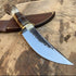 Custom Damascus Hunting Knife