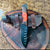 Custom Hand Forged Gut Hook Skinning Knife